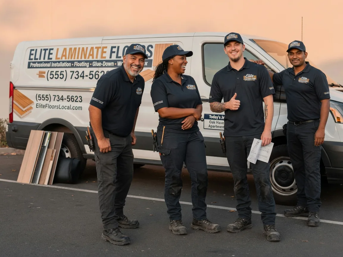 Laminate flooring installation company in Russia, OH